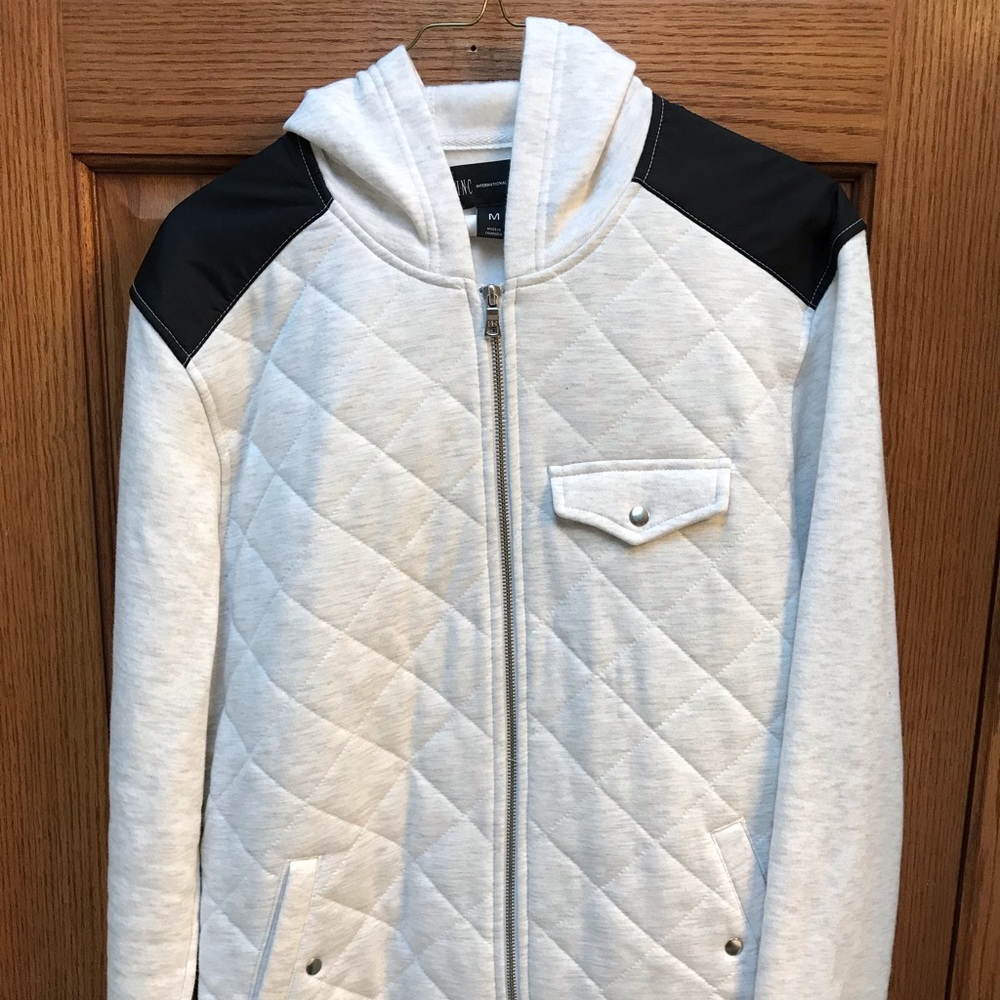 INC Men’s Casual Zip-up Hoody